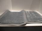 Rear floor mat set
