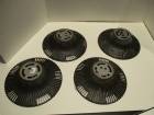 Set of 4 wheel center caps