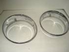 Pair of headlight bezels