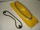 Parking light lens and gasket