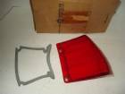 Right taillight lens and gasket